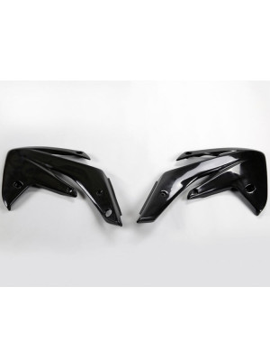 Osłony chłodnicy UFO do Hondy CRF 150R (07-) czarne