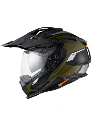 Kask adventure Nexx X.Wed 3 Keyo czarno-zielono-srebrny matowy