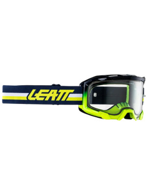 Gogle motocyklowe z przezroczystą szybą Leatt Velocity 4.5 niebieskie