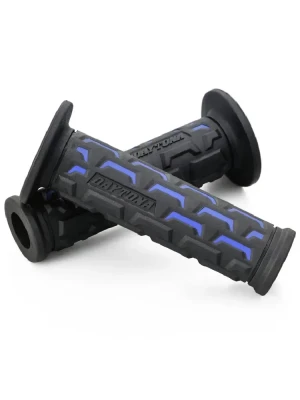 Manetki Daytona Products GrippyGrip GGD-Ground do kierownic o średnicy 22,2 [mm] czarno-niebieskie
