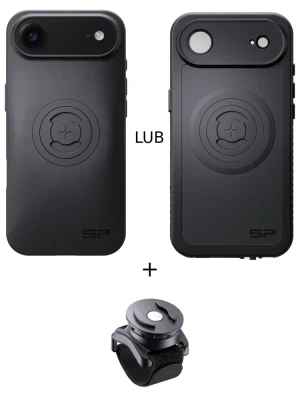 Zestaw: etui na telefon iPhone 17 Air + uchwyt na rzep SPC+ SP Connect