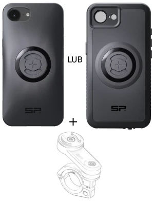 Zestaw na motocykl: etui na telefon iPhone 16e + mocowanie SP Connect