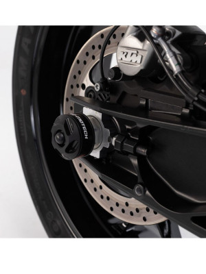 Crash pady tylnej osi SW-MOTECH CF Moto/ KTM/ Ducati (wybrane modele)