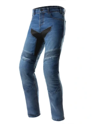 Jeansy motocyklowe Rebelhorn Eagle 4 Slim Fit niebieskie