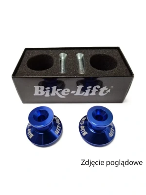 Rolki wahacza do stojaków motocyklowych Bike Lift niebieskie [M10x1,50 mm]