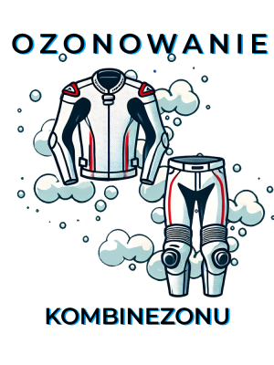 Ozonowanie kombinezonu motocyklowego