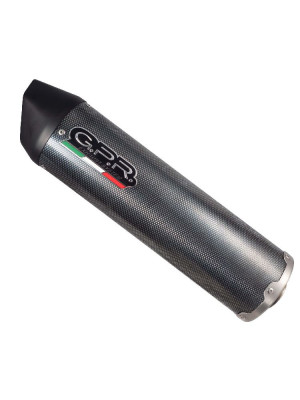 Tłumik G.P.R Furore Evo4 Poppy do Aprilii SX 125 (18-20) Stal nierdzewna