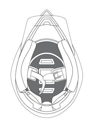 Wyściółka AGV do kasku AX-8 Evo