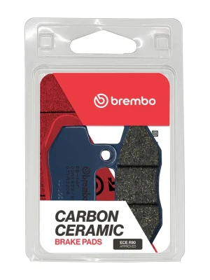 Klocki hamulcowe Brembo CC Yamaha Vity 125 (07-13)/ YBR 125 (10-17)/ XSR 125 (21-) [na przód, kpl. na 1 tarczę]
