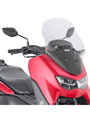 Szyba do skutera GIVI przezroczysta Yamaha N-Max 125/ 155 (21-24) [mocowanie w zestawie]