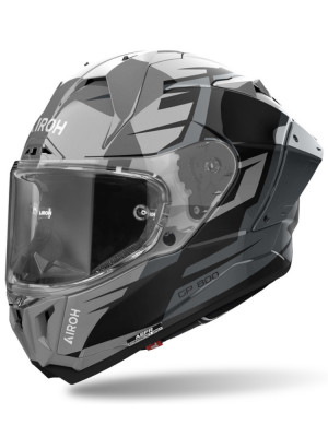 Kask integralny Airoh Gp 800 Master Metallic czarno-szary