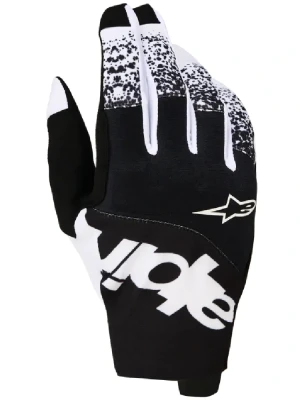 Rękawice cross Alpinestars MX Techstar czarno-białe