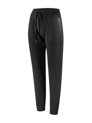 Spodnie termoaktywne dresowe damskie Brubeck Outdoor Merino grafitowe