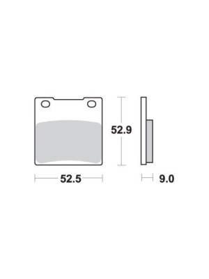 Klocki hamulcowe SBS 556 LS