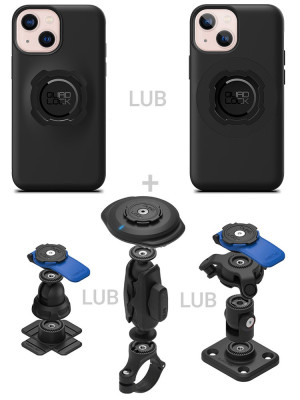 Zestaw 360 Quad Lock: etui na telefon iPhone 13 mini + wybrane komponenty