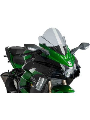 Szyba sportowa PUIG do Kawasaki Ninja H2 SX (18-), H2 SX SE (22-) lekko przyciemniana