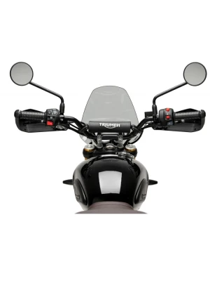 Szyba motocyklowa sportowa PUIG Triumph Scrambler 400 X/ Speed 400 (24-) lekko przyciemniana
