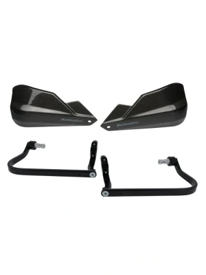 Osłony dłoni Barkbusters Carbon + zestaw montażowy BMW, Honda, KTM, Suzuki (wybrane modele)