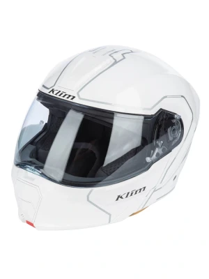 Kask szczękowy Klim GT1 Expedition Gloss biały