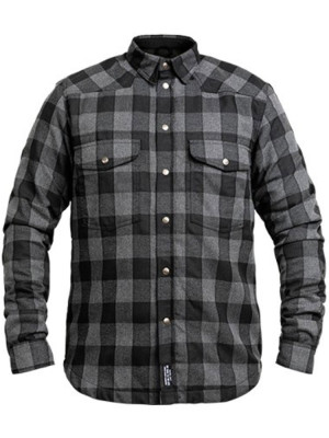 Koszula motocyklowa John Doe Motoshirt czarno-szara