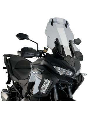 Szyba turystyczna PUIG Kawasaki Versys 1000 SE/ 1100 SE (19-) (z deflektorem lekko) przyciemniana