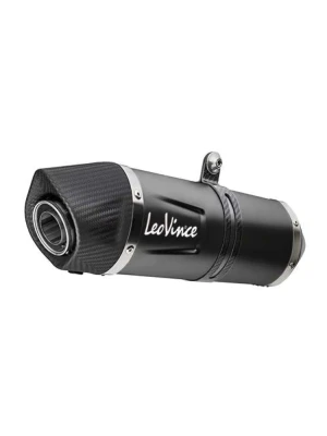 Tłumik motocyklowy LeoVince LV One Evo Benelli TRK 702 (23-24)/ TRK 702X (23-24) stal nierdzewna [bez homologacji] czarny