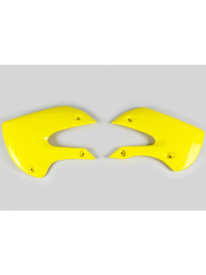 Osłony chłodnicy UFO do Suzuki RM 65 (03-21) żółte