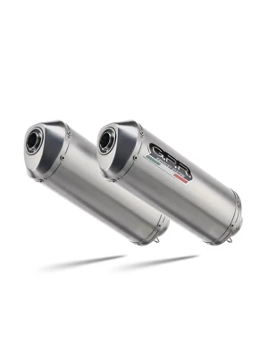 Tłumik motocyklowy G.P.R Satinox Ducati Monster 800 (03-05) stalowy [z homologacją]