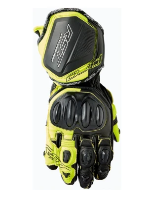 Rękawice motocyklowe skórzane RST Pro GP D3O czarno-żółte