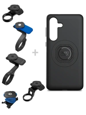 Zestaw rowerowy: etui MAG na telefon Samsung Galaxy S26+ (magnetyczne) + mocowanie Quad Lock