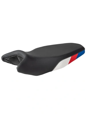 Siedzenie motocyklowe Touratech Fresh Touch Rider BMW F 900 GS czarno-czerwono-niebieskie [wersja: high]