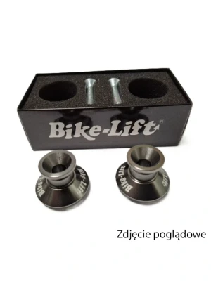 Rolki wahacza do stojaków motocyklowych Bike Lift M8 tytanowe