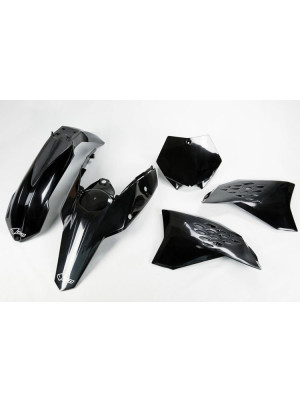 Komplet plastików UFO do KTM SX 125 / SX 250 (07-10), SX 144 (07-08), SX 150 (09-10), SX-F 250 / 450 (07-10) czarny