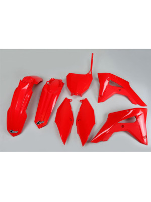 Komplet plastików UFO do Hondy CRF 250RX (19-21), CRF 450RX (17-20) czerwony