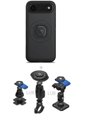 Zestaw 360 Quad Lock: etui MAG na telefon iPhone 17 Air (magnetyczne) + wybrane komponenty