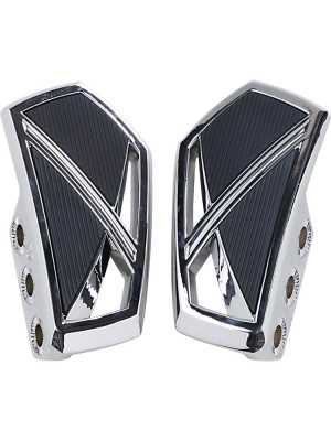 Podesty Phantom Mini chrom + adaptery 8923 Kuryakyn do Harley Davidson (wybrane modele)