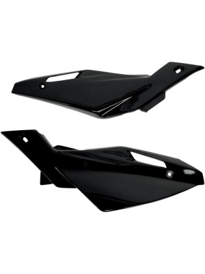 Osłony boczne tylnie UFO do Husqvarna TC 250/310 (08-13), TE-TX 250 (08-13), TE 310 (08-13) czarne