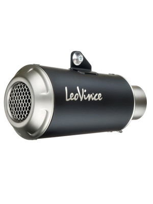 Pełny układ wydechowy LeoVince LV-10 BLACK EDITION [Stainless Steel] do Honda CB 125 R Neo Sports Cafe [18-20]