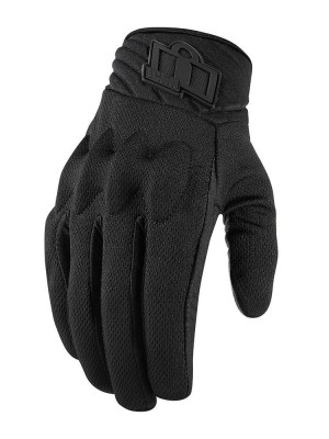 Męskie rękawice motocyklowe Icon Anthem 2 Stealth