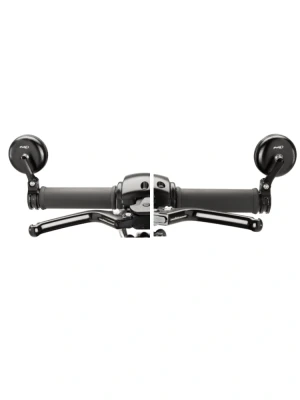 Zestaw: lusterka motocyklowe PUIG Tracker symetryczne + adaptery BMW CE 04 (21-)/ Yamaha MT-09/ SP/Y-AMT (24-)