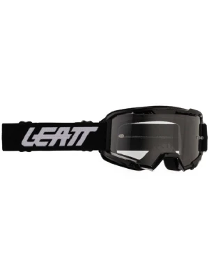 Gogle motocyklowe Leatt Vizion 2.5S z przezroczystą szybą czarme