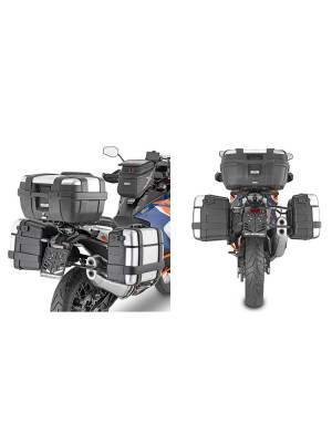 Stelaż kufrów bocznych Monokey GIVI PL One-Fit KTM (wybrane modele)