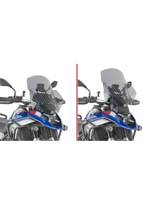 Szyba motocyklowa Kappa BMW R 1300 GS (23-) przyciemniana [do modeli bez radaru]