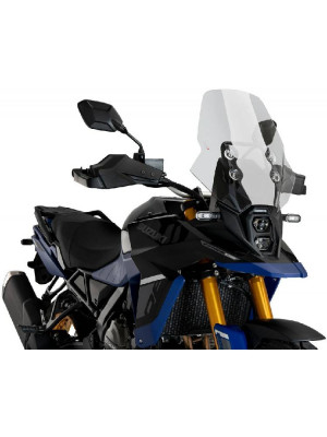 Szyba motocyklowa turystyczna PUIG Suzuki DL800 V-Strom DE/TECH (23-), DL800 V-STROM SE (25-), DL800 V-STROM (24-) przezroczysta