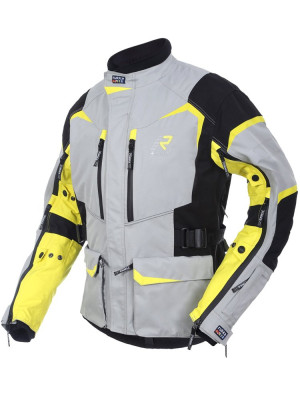 Kurtka motocyklowa tekstylna Rukka Rimo-R szaro-żółta