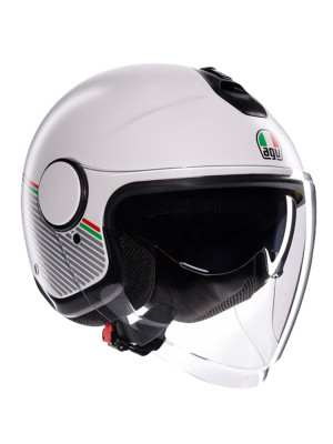 Kask otwarty AGV Eteres Capoliveri biały matowy