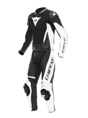 Kombinezon motocyklowy dwuczęściowy Dainese Demon Sprint czarno-biały