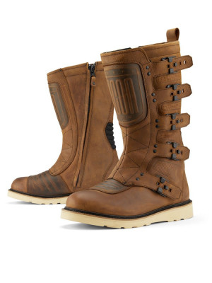 Buty motocyklowe Icon Elsinore 2 brązowe