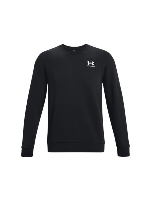 Bluza męska UNDER ARMOUR Essential Fleece Crew czarna