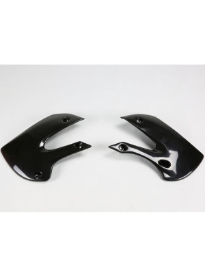 Osłony chłodnicy UFO do Kawasaki KX 65 (01-), KLX 110 (01-09) czarne